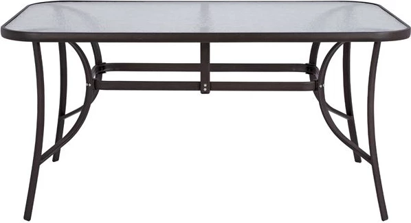 Tavolinë metalike ngjyrë kafe 150x90x72 FH5145.02 7