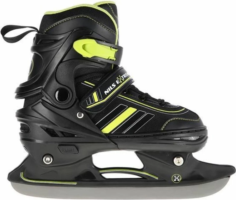 Rollera 2-në-1 Nils Extreme NH18191, të zinj-limon, madhësia L (39-43)