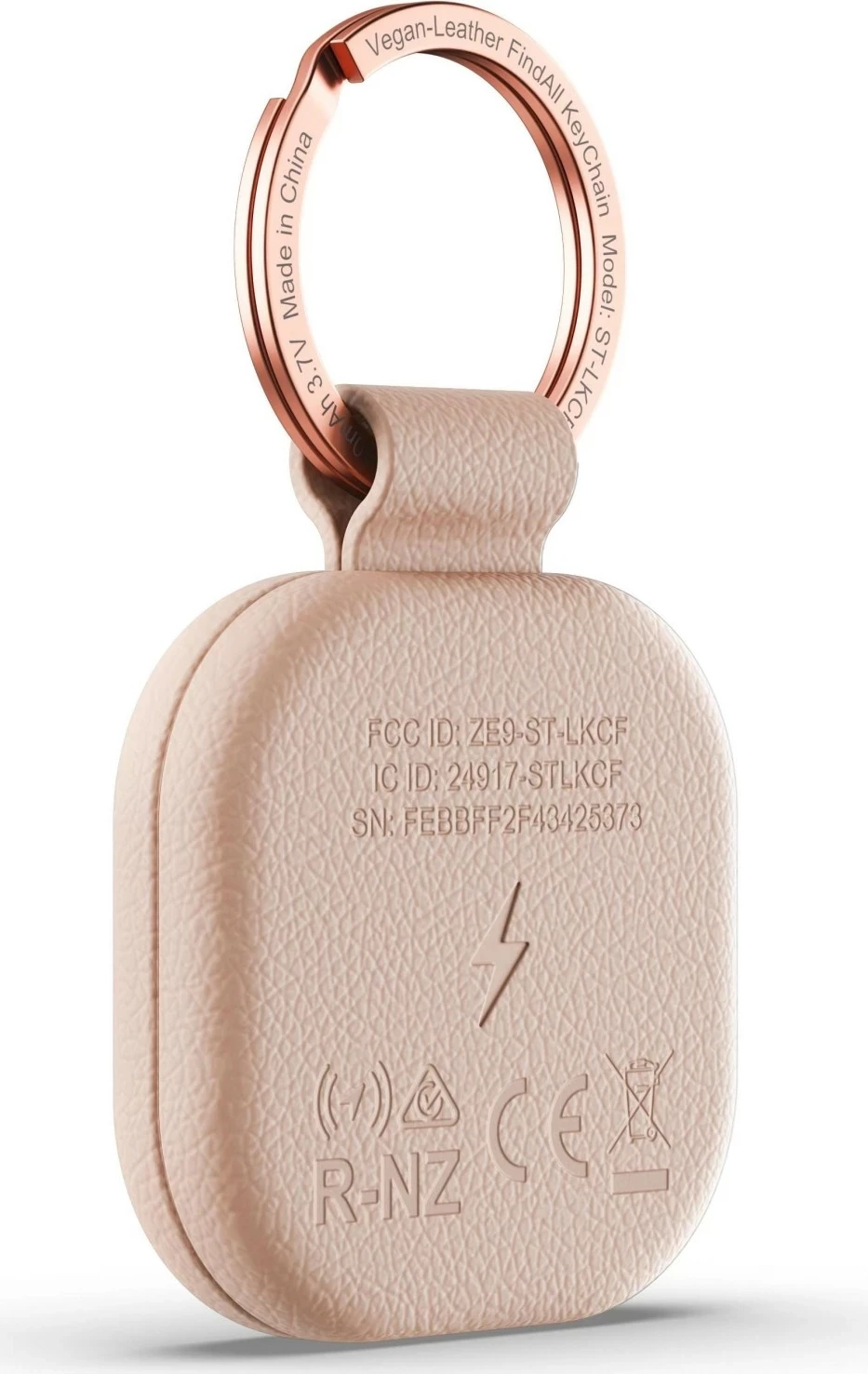 Brelok Satechi FindAll Keychain, locator, rozë