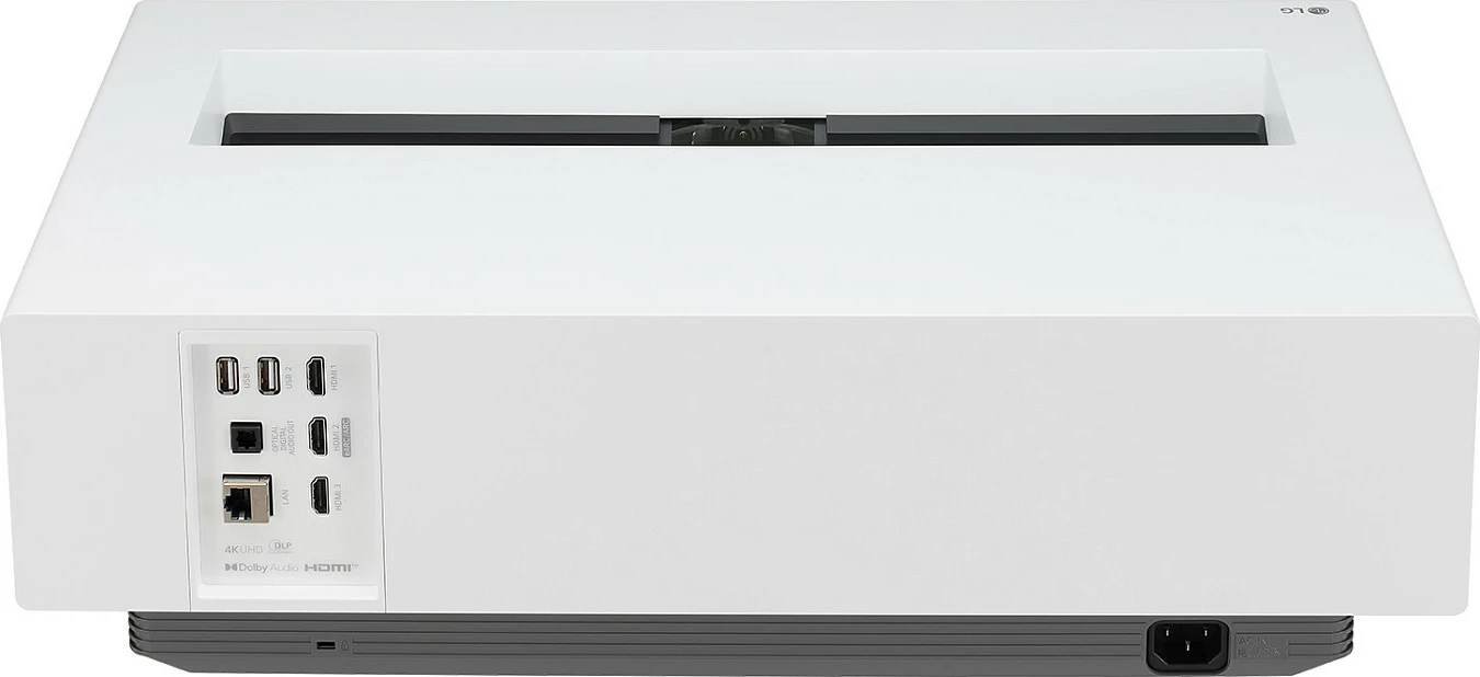 Projektor lazer LG CineBeam HU915QE, 4K, 3700 lumen, Wi‑Fi, webOS 6.0, HDMI/USB, i bardhë