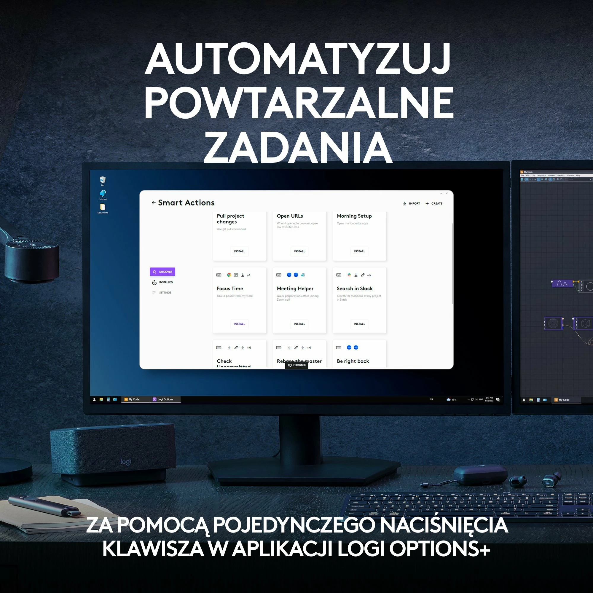 Tastierë wireless Logitech MX Keys S Plus US, me ndriçim, me numpad, me mbështetëse kyçi, Graphite (920-011589)