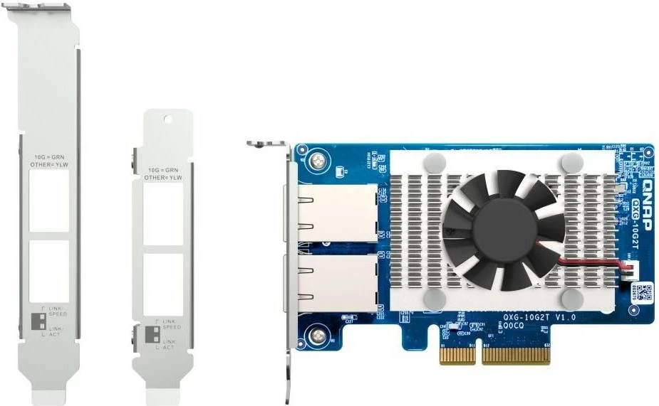 Kartë rrjeti Qnap QXG-10G2T, PCI-E, 2x 10Gb/s