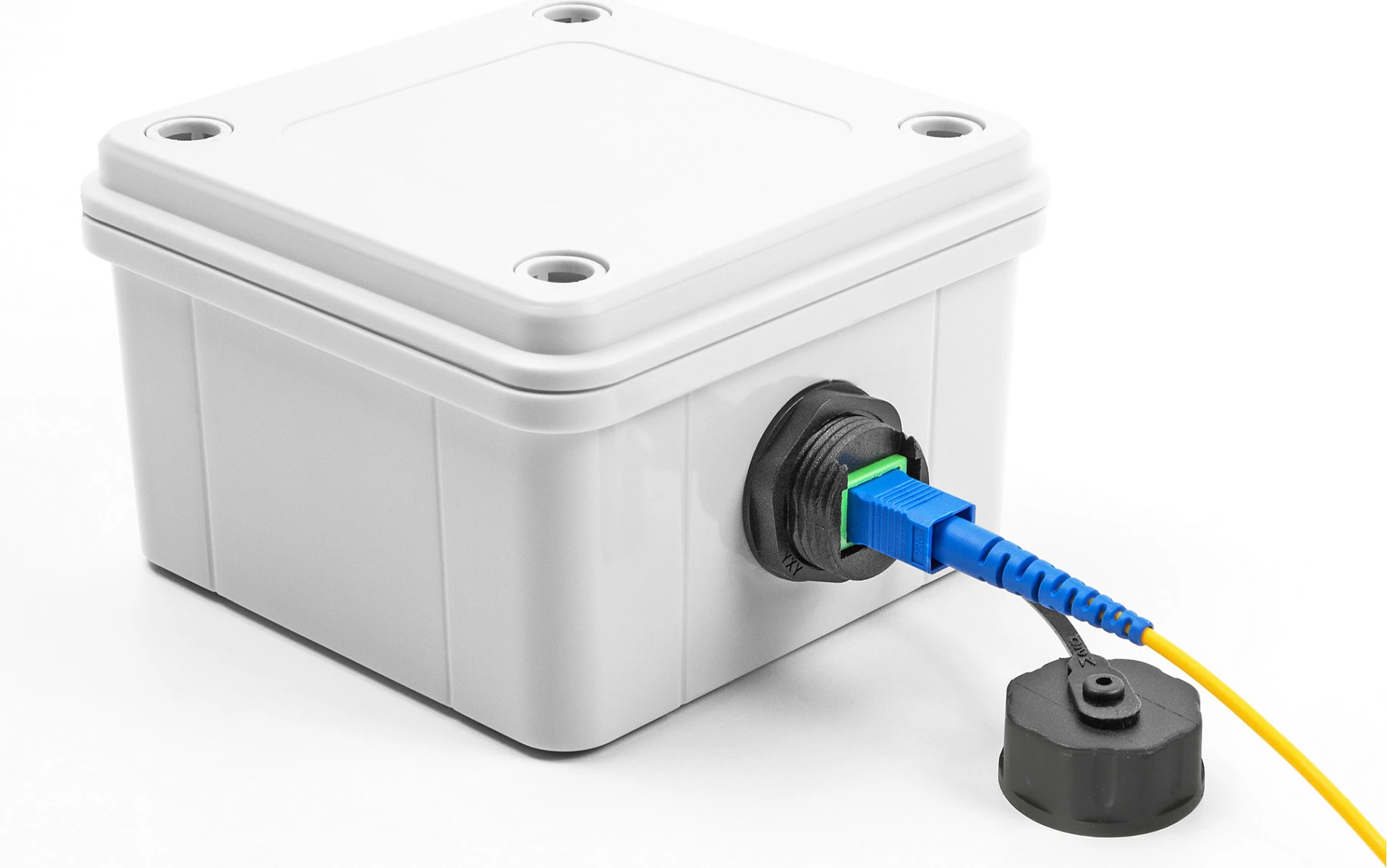 Adapter fiber optik DeLOCK SC Simplex femër-femër, IP68, i zi