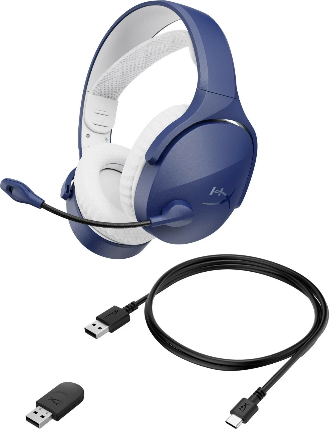 Kufje HyperX Cloud Jet Wireless, Bluetooth 5.3, wireless, blue