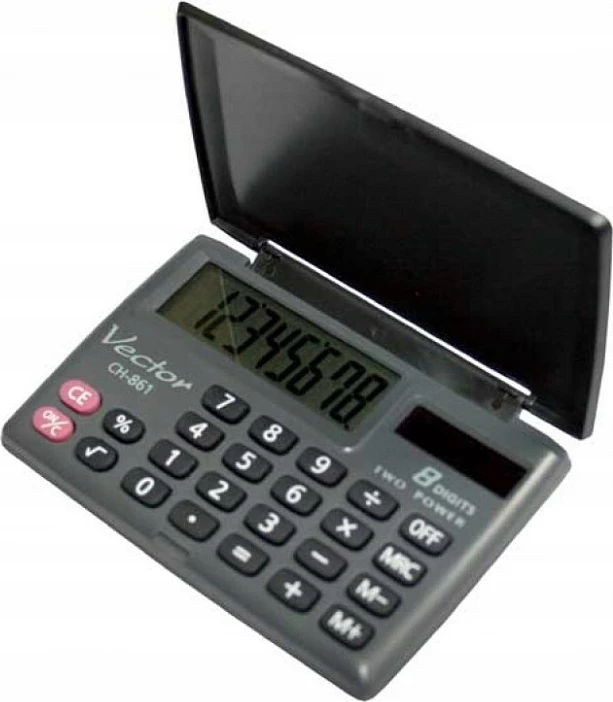 Kalkulator xhepi Vector KAV CH-861, 8 shifra, i zi