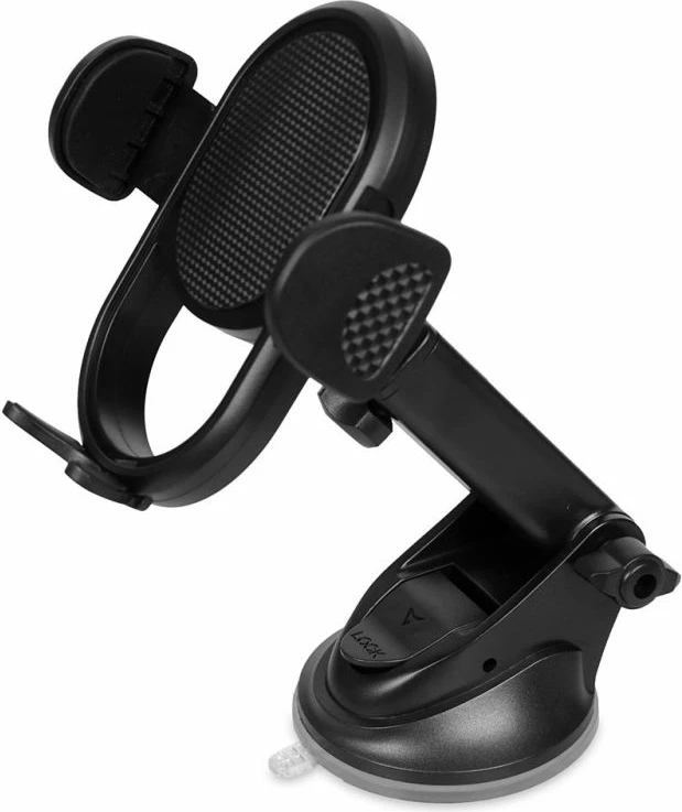 Mbajtës telefoni për veturë iBox, i zi