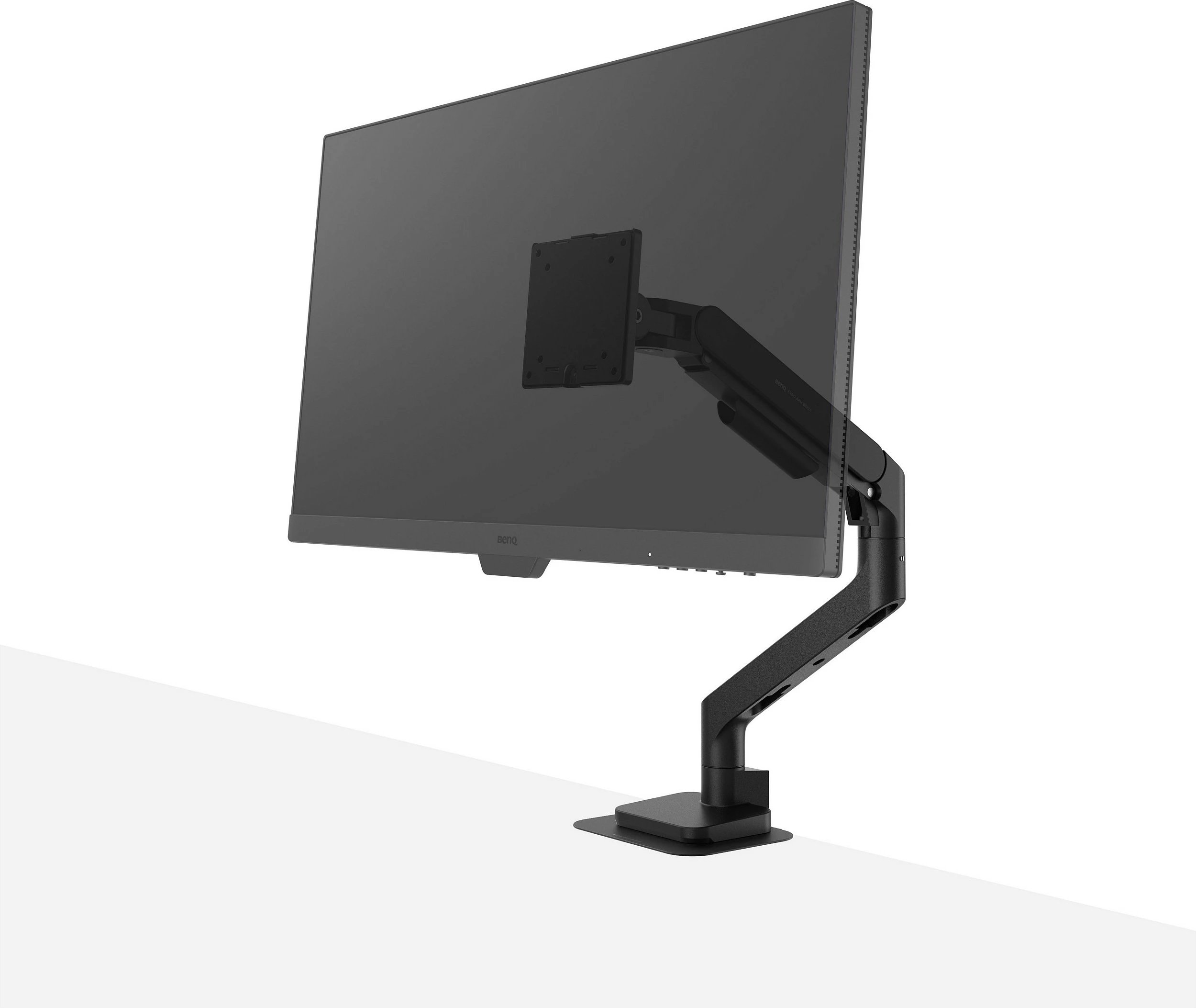 Mbajtëse monitori BenQ Ergo Arm BSH01, për tavolinë Clamp/Grommet, 17-45", VESA 75x75/100x100, 20 kg, e zezë