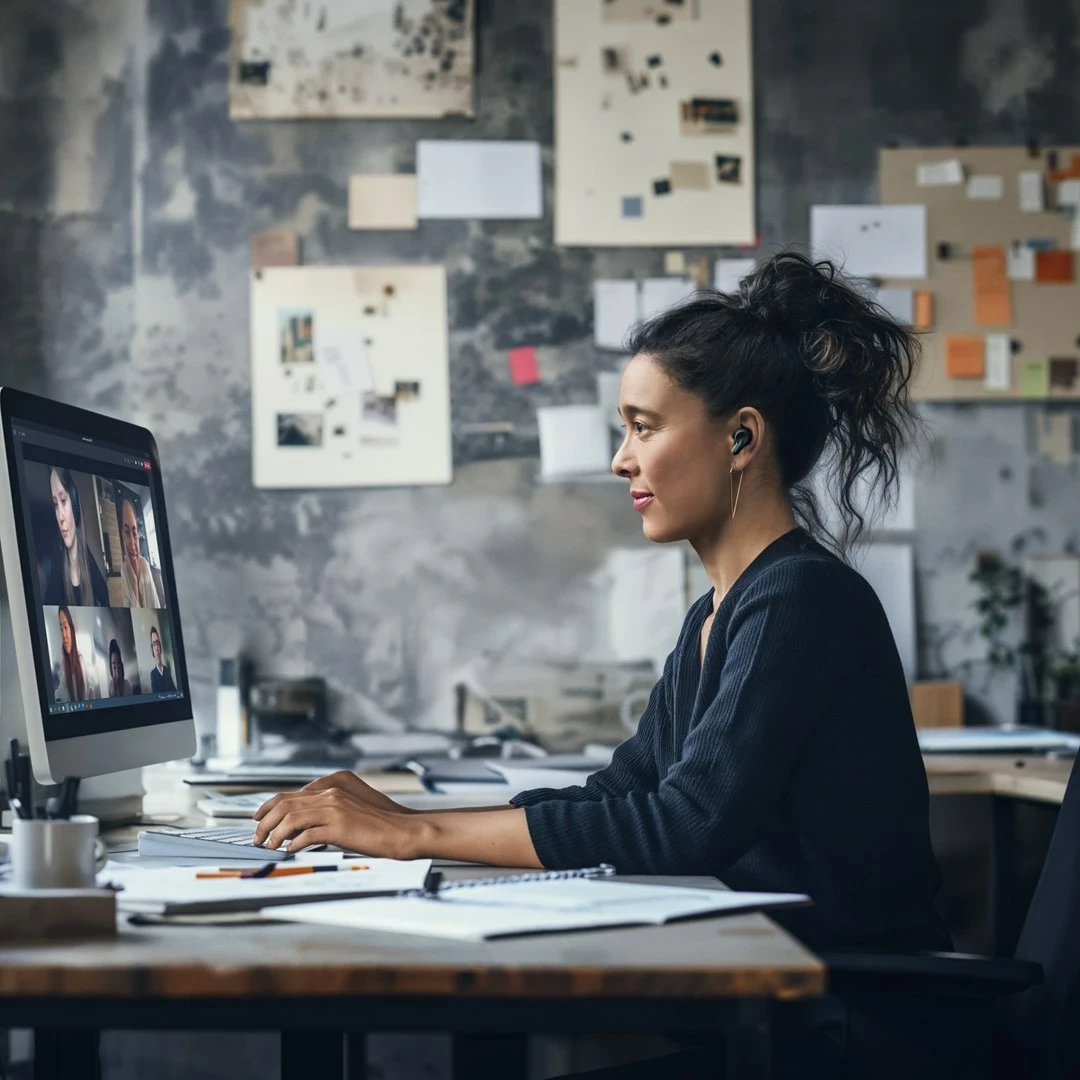 Kufje EPOS ADAPT E1TWS, True Wireless, Bluetooth 5.3, të zeza, me kuti karikimi