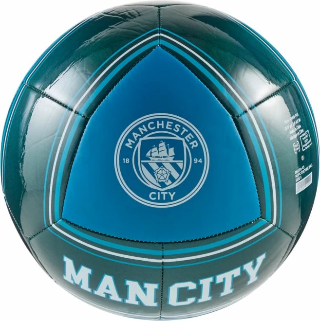 Top futbolli Puma MCFC Culture 84976 13, kaltër-turkuaz [Madhësia: 5]