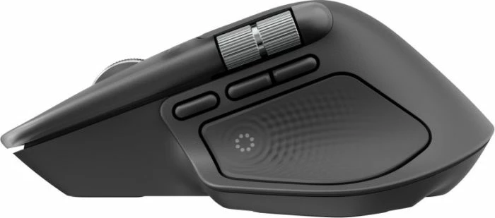 Maus wireless Logitech MX Master 4, 200–8000 DPI, Bluetooth/Logi Bolt, 8 butona, Grafit