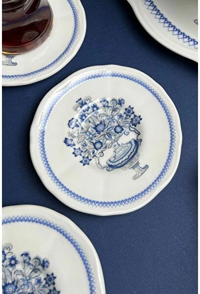 Set filxhanësh për çaj (12 copë), Hermia Concept, FLYCS12PRS1017