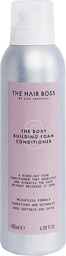Kondicioner shkumë për flokë The Hair Boss The Body Building Foam Conditioner për femra 180ml