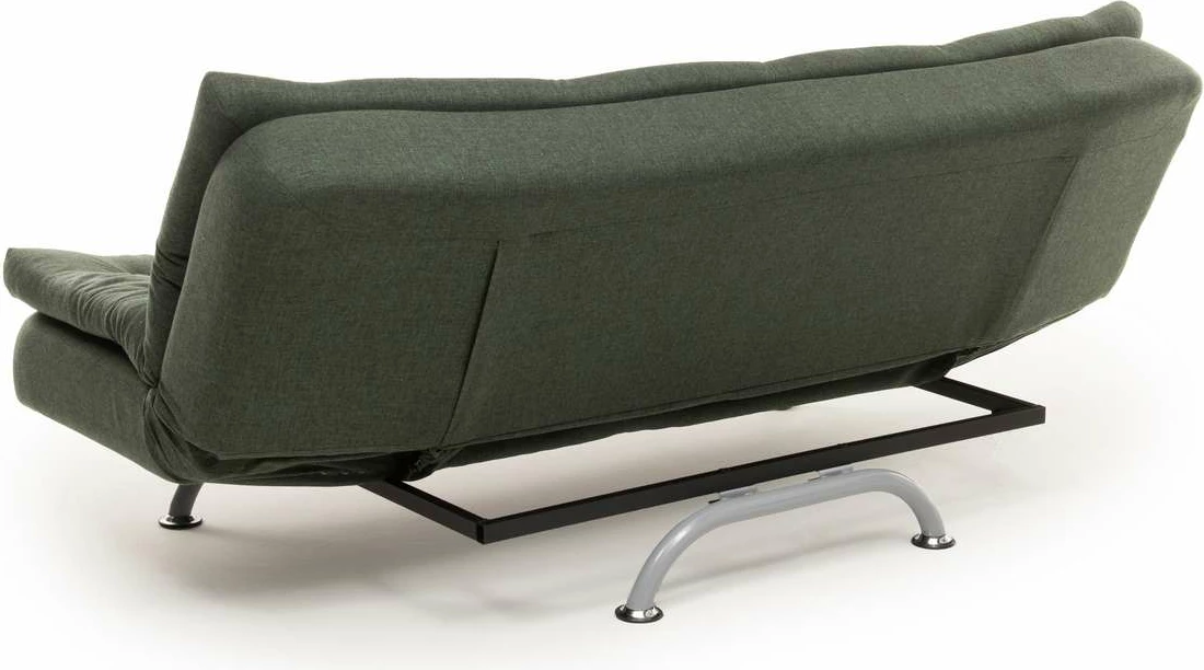 Divan-krevat treshe, ngjyrë e gjelbër, Rivo, Atelier del Sofa