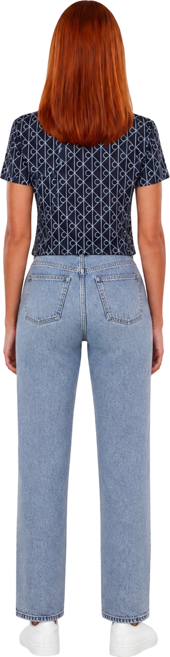 Maicë për femra Calvin Klein Jeans LV047G811G, e kaltër [Madhësia: M]
