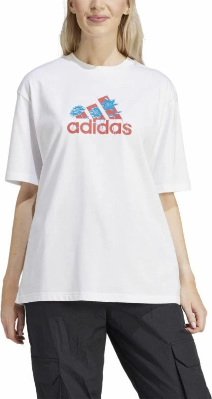 Maicë adidas femra, e bardhë