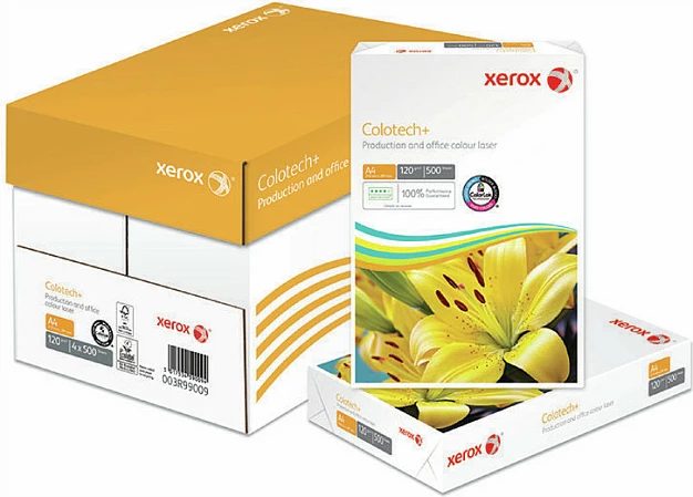 Letër për printer lazer Xerox Colotech+, A4, 120 g/m², 500 fletë