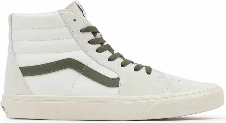 Atlete të larta për meshkuj Vans, të bardha