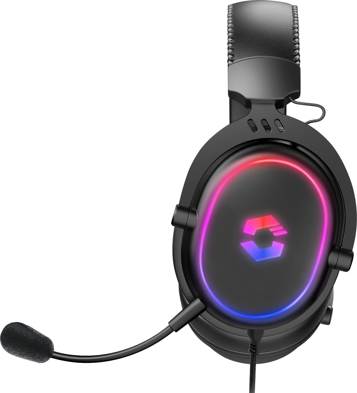 Kufje Speedlink CONUX RGB, Wired, Gaming, 265 g, E zezë