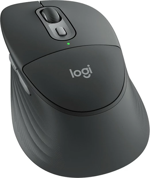 Maus Logitech M850 L for Business, wireless RF/Bluetooth, 4000 DPI, Graphite