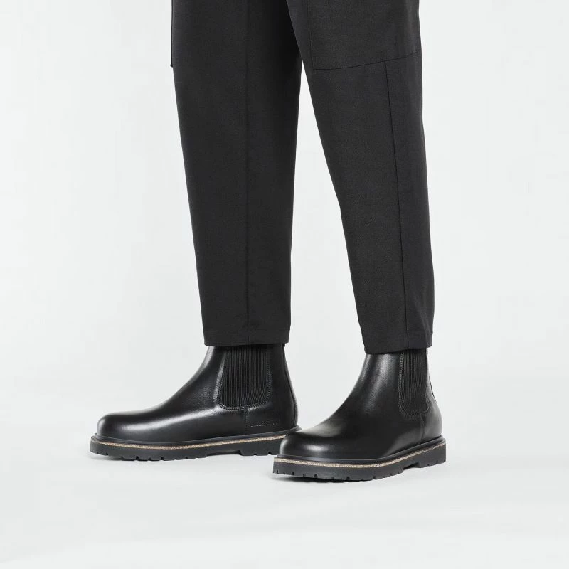 Çizme Chelsea për meshkuj Birkenstock, të zeza