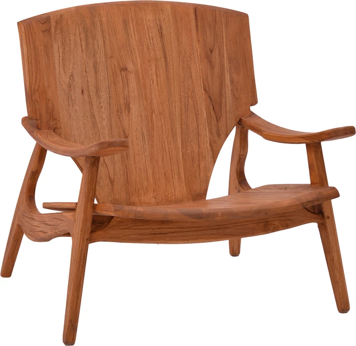 Karrige Brazin dru tik natyral 72x71x77cm