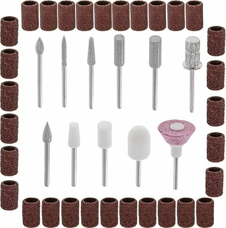 Set frezë thonjsh Adler AD 2181 11-në-1, 13500 RPM, USB-C, rozë