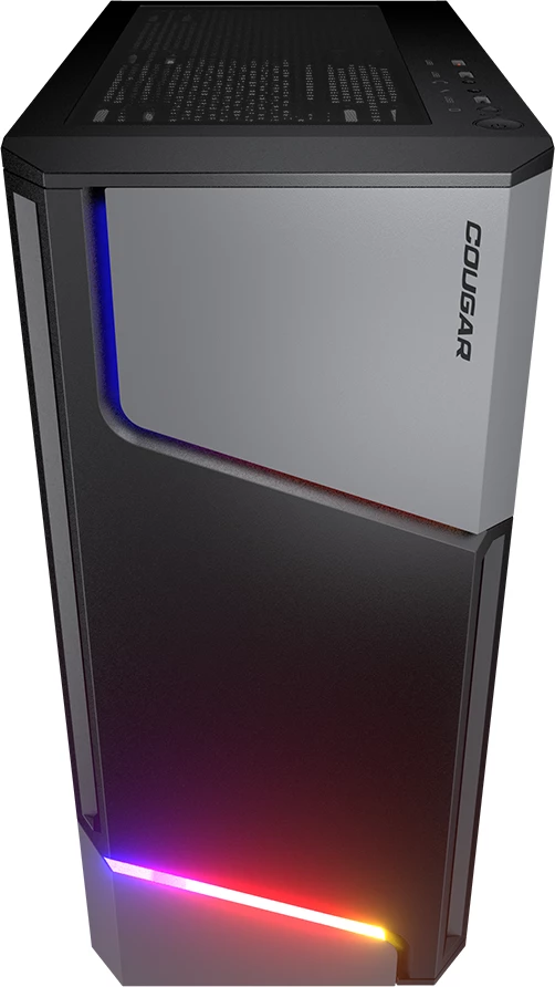 Kasë COUGAR MX360 RGB Midi Tower, ATX, Tempered Glass, e zezë