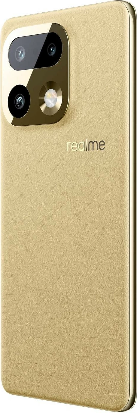 Celular Realme 16 Pro+ 5G, 12GB RAM, 512GB, Master Gold
