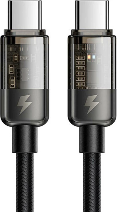 Kabllo USB-C në USB-C Mcdodo CA-2840, 1.2m, 100W, zi