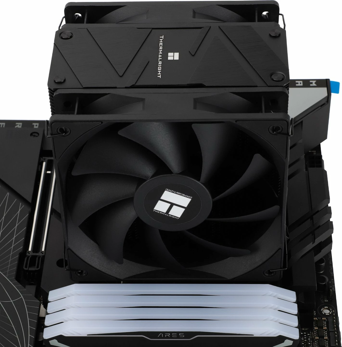 Ftohës CPU Thermalright Burst Assassin 120 EVO Dark, 2x120mm PWM, 6 heatpipes, i zi