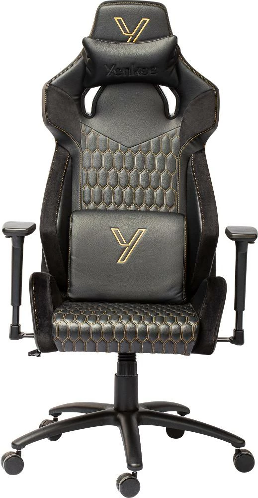 Karrige Gaming Yenkee YGC 110GD ONYX, E zezë me të artë