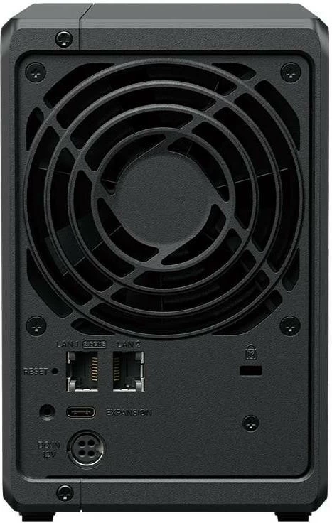 NAS Synology DS725+ me 2x HAT3300-6T (2x 6TB), 4GB RAM, silver