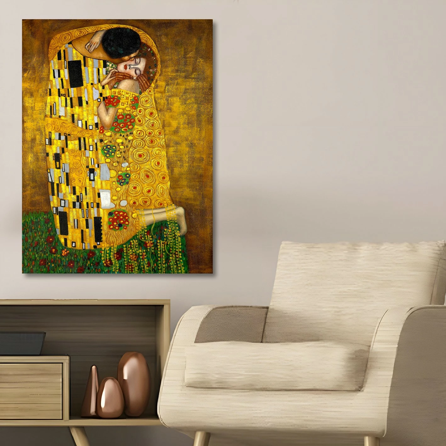 Pikturë dekorative në kanavacë, Wallity, KNV4508_5070, 50x70cm