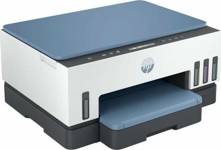 Printer multifunksional HP Smart Tank 725 (28B51A) A4, CISS, Wi‑Fi/Bluetooth, printim automatik dyfaqësh, bardhë dhe kaltër