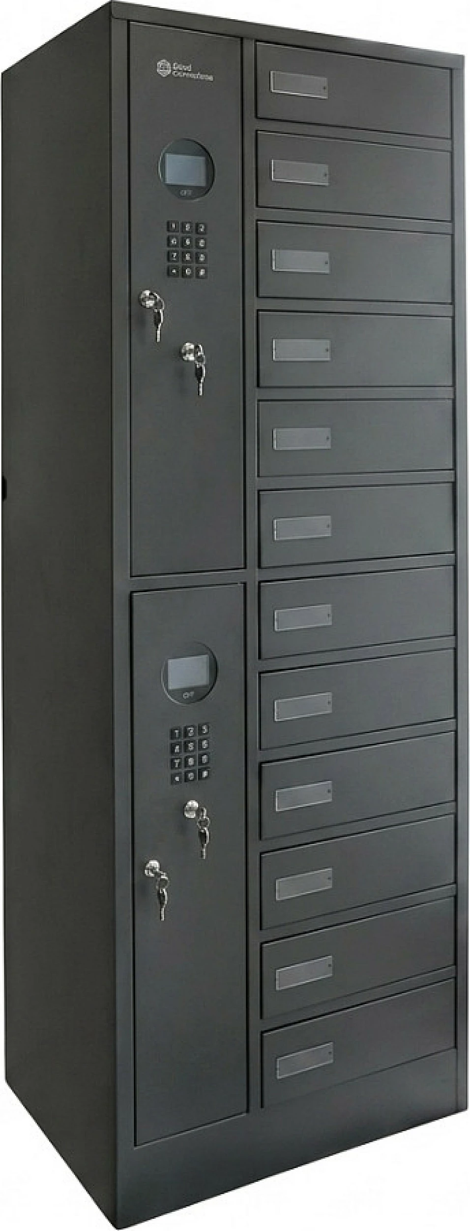 Kabinet karikimi GoodConnections Erweiterungsmodul Ladespind, 12x USB-C 65W, antracit
