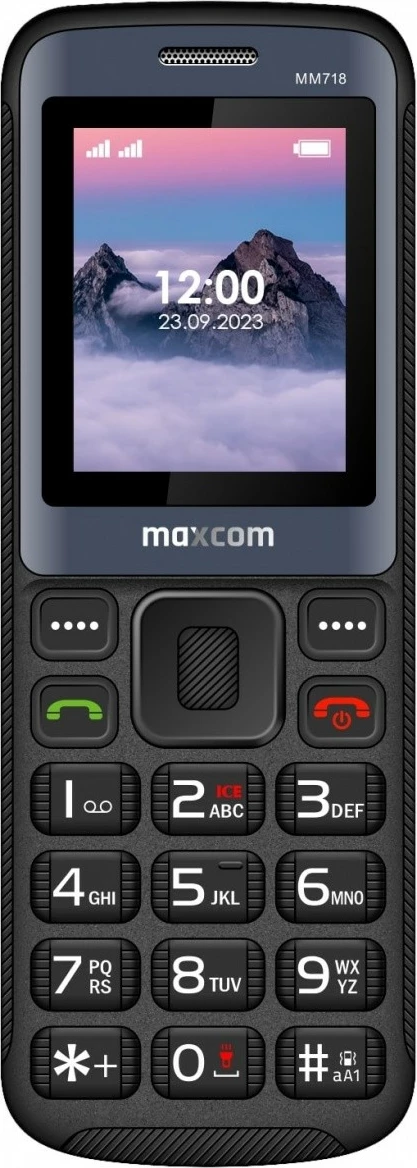 Celular Maxcom MM718 4G, 1.77", 1000 mAh, i zi