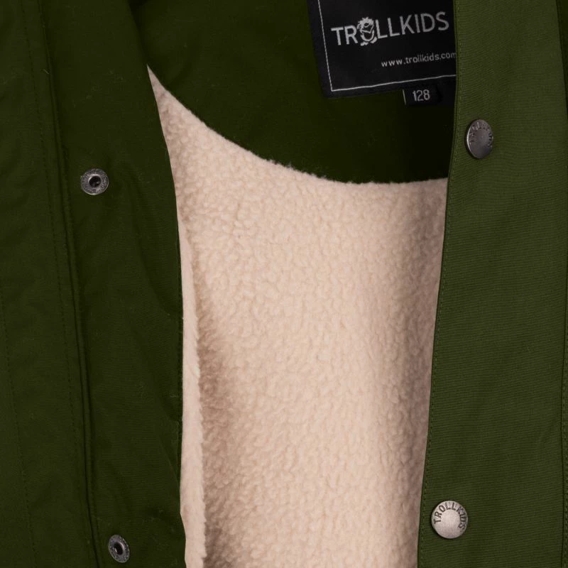Jakne për fëmijë Trollkids, e gjelbër [Madhësia: 176]