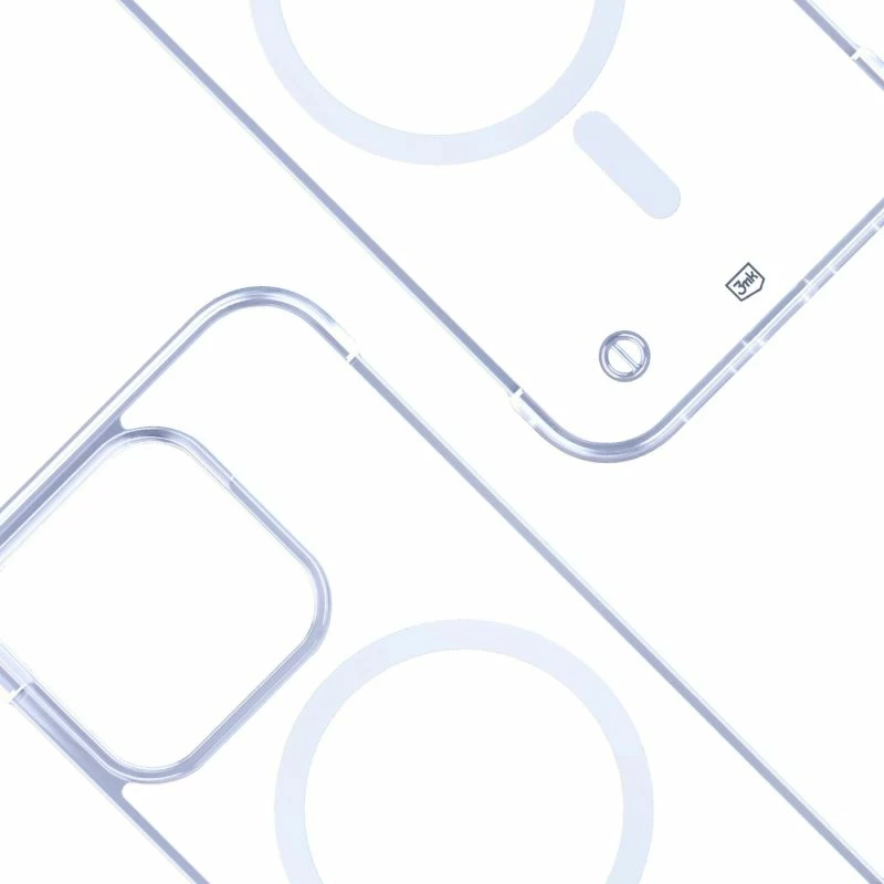 Kapak telefoni 3mk Just20g MagCase për iPhone 16 Pro Max, transparent