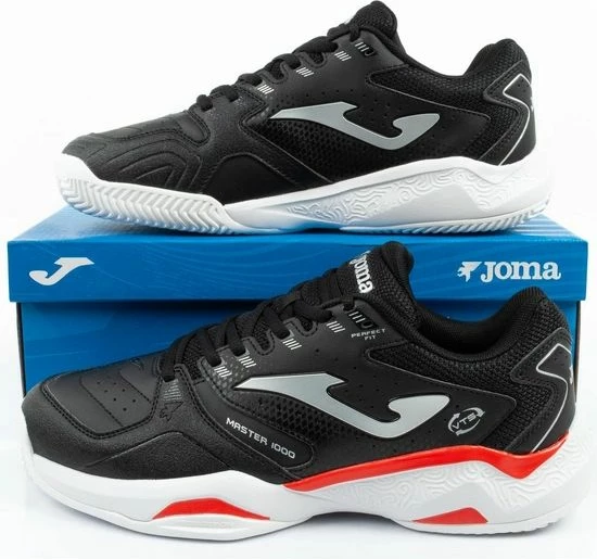Atlete padeli dhe tenisi për meshkuj Joma Master 1000, të zeza [Madhësia: 45]