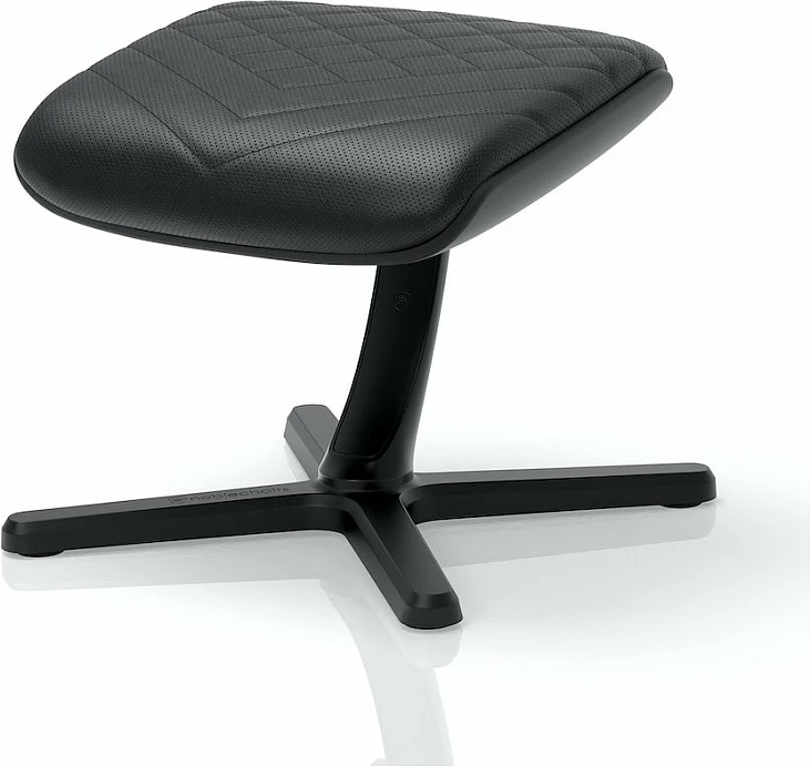 Mbështetëse këmbësh noblechairs Footrest 2, PU, e zezë