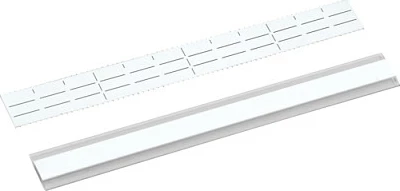 Shirit shënjimi Hager UZ005 universN, 215 x 22 mm, set 12 copë, i bardhë
