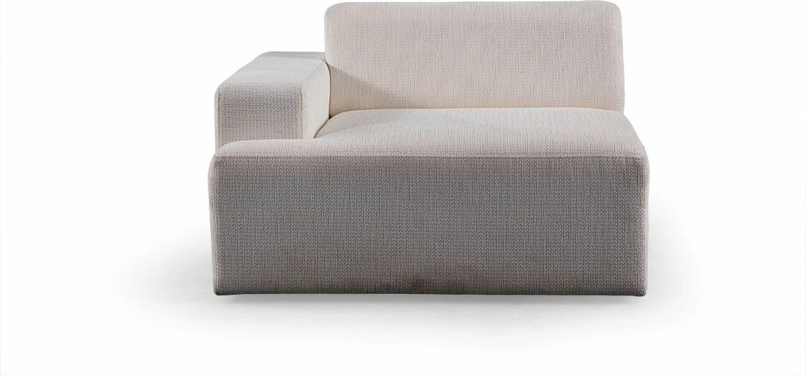 Kënd divan Melva, ngjyrë e bardhë, Atelier del Sofa (L1,5 + O2 + Chl Djathtas)