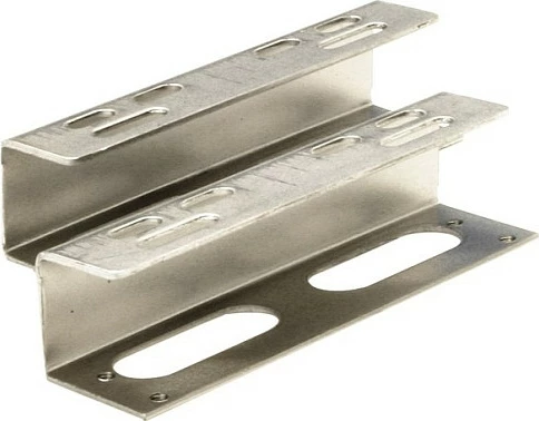 Kit montimi DeLOCK 18026, adapter 3.5" në 5.25", metal, argjend