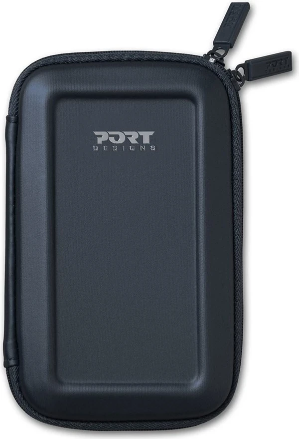Kuti për disk SSD Port Designs, 2.5", e zezë 