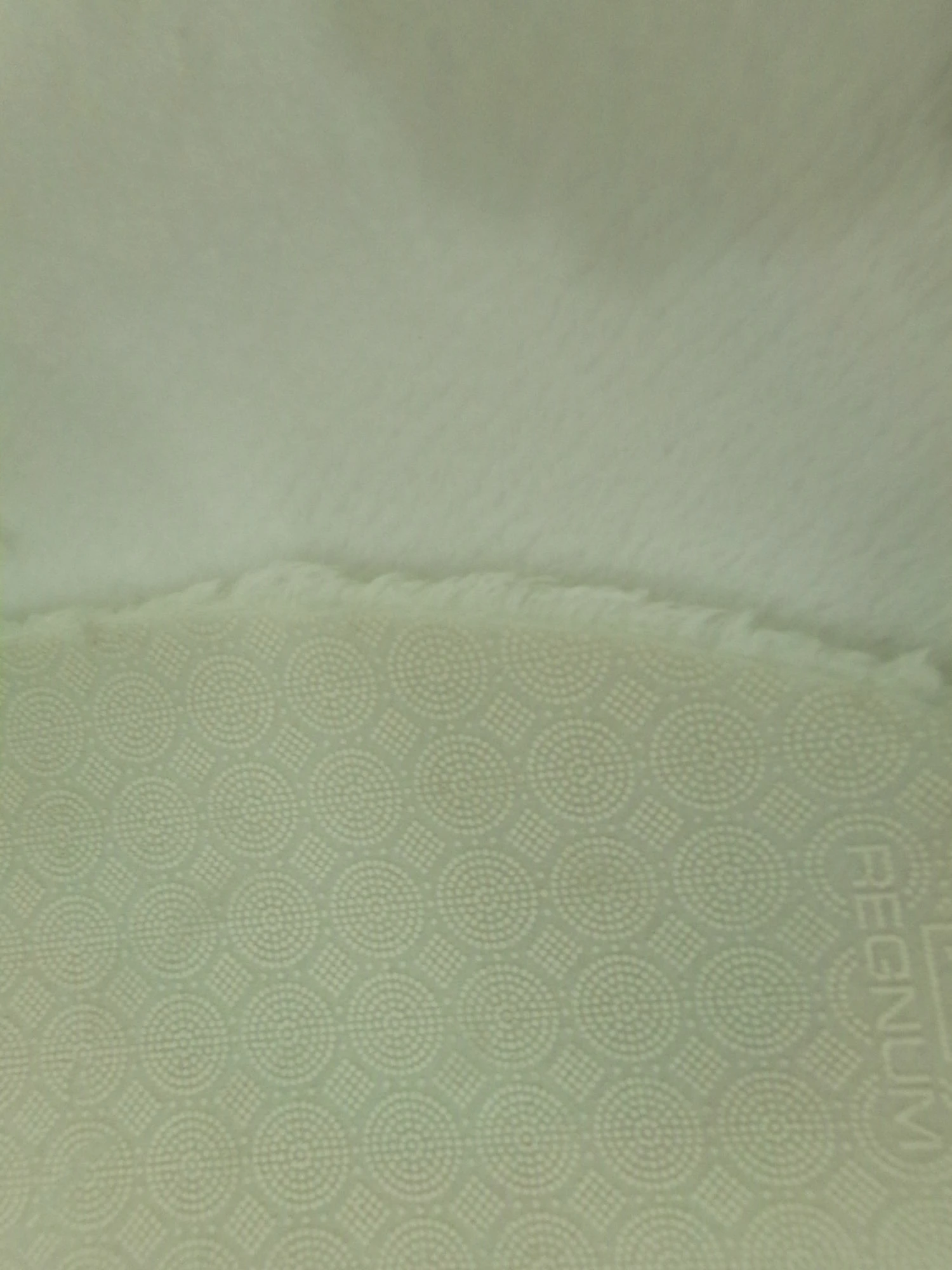Qilim oval Conceptum Hypnose, pelush, i bardhë, 100 cm