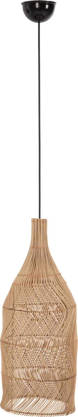 Llambë tavani varëse, ratan natyral, Φ28x163.5cm