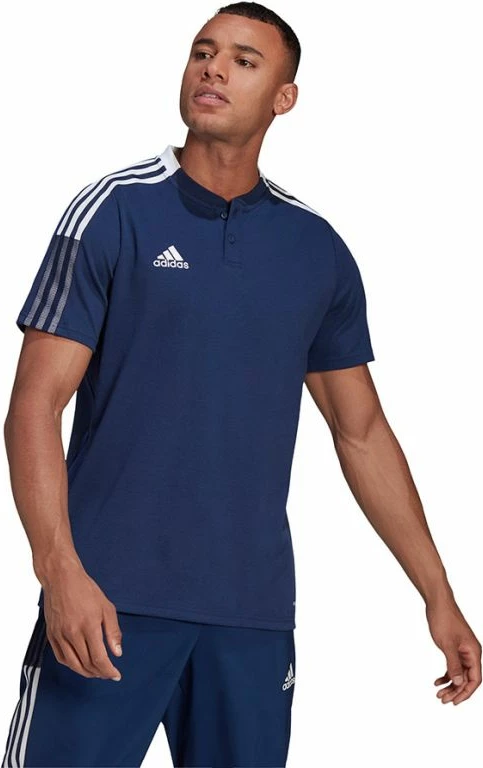 Maicë polo adidas për meshkuj, blu marin [Madhësia: S]