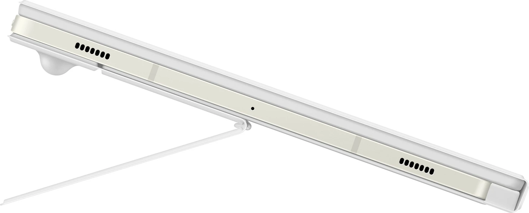 Mbështjellës tastierë Samsung EF-DX725, QWERTZ, Touchpad, Galaxy Tab S9, Galaxy Tab S9 FE, Bardhë