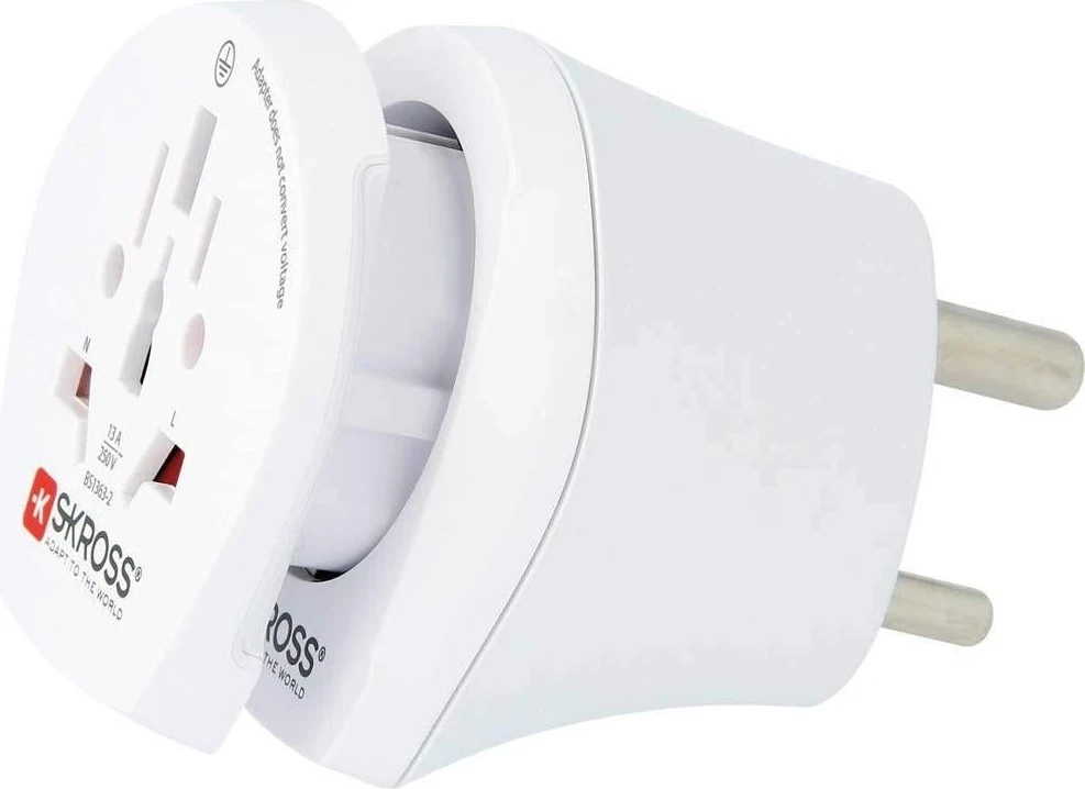 Adapter SKROSS, Poloni - Indi, bardhë