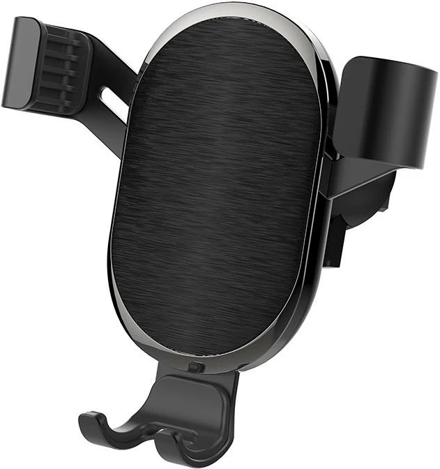 Mbajtës telefoni për veturë LDNIO MG01, gravitet, i zi